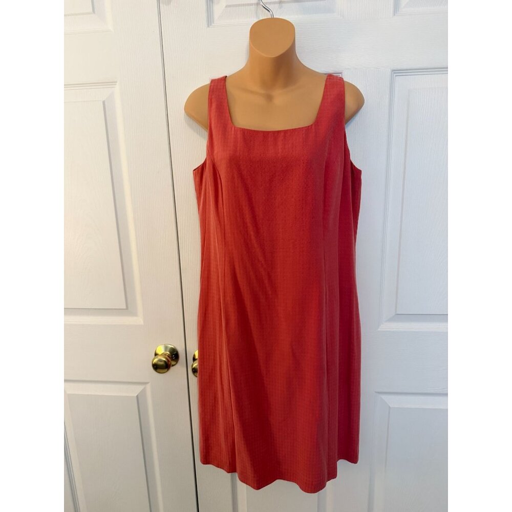 Tommy Bahama Womens Pink Silk Tank Dress Size 12